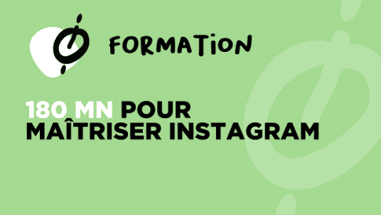 FORMATION / 180 minutes pour maîtriser Instagram 